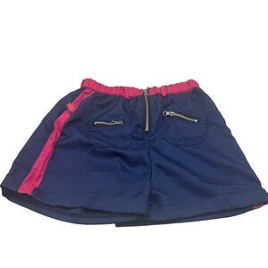 Rumi Kpop Dragon Hunter Costume Shorts Kids Navy Blue Pink Size 150